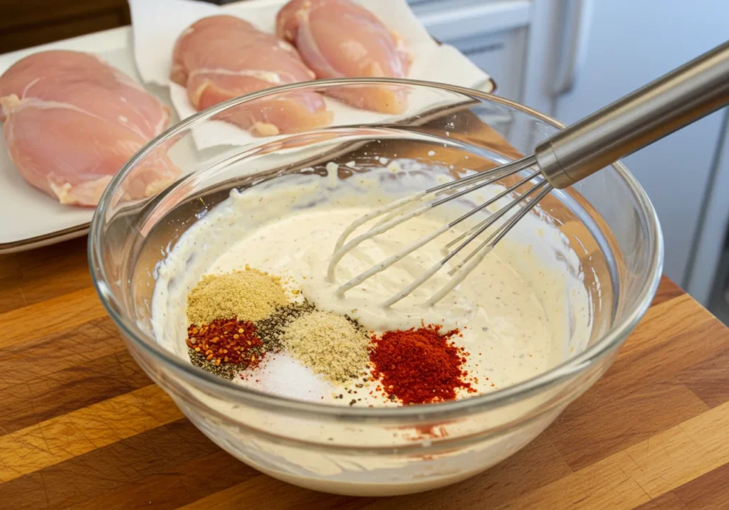 Marinate the Chicken