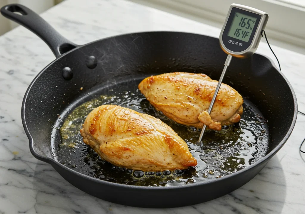 Sear the Chicken